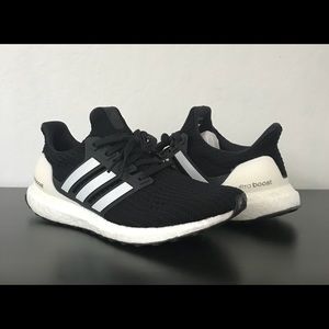 Adidas Ultra Boost Black White Size 9